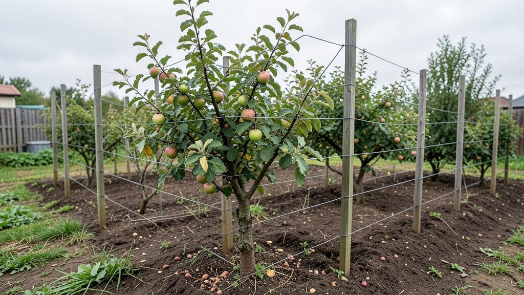 Apple Tree Trellis Systems: Space-Saving Canopy for Small Orchards