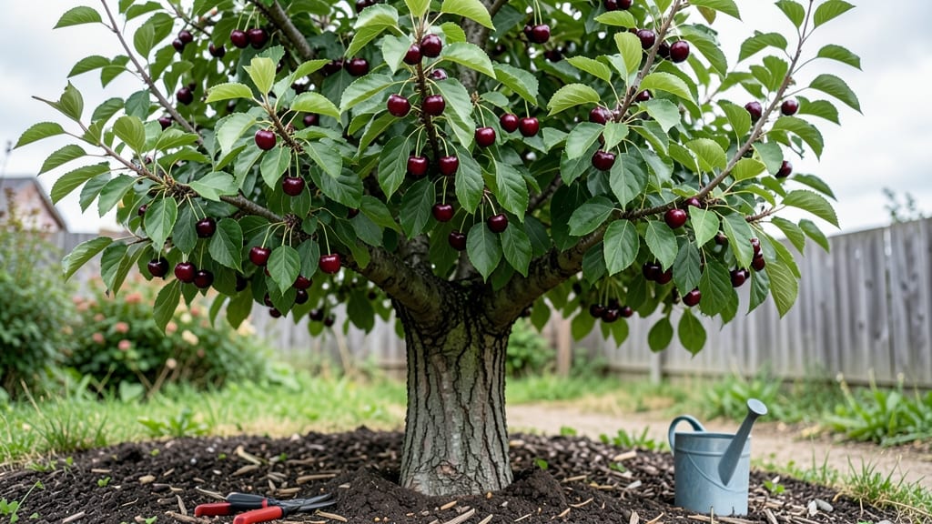 Bing Sweet Cherry Tree: Year-Round Harvest With 4-Season Pruning