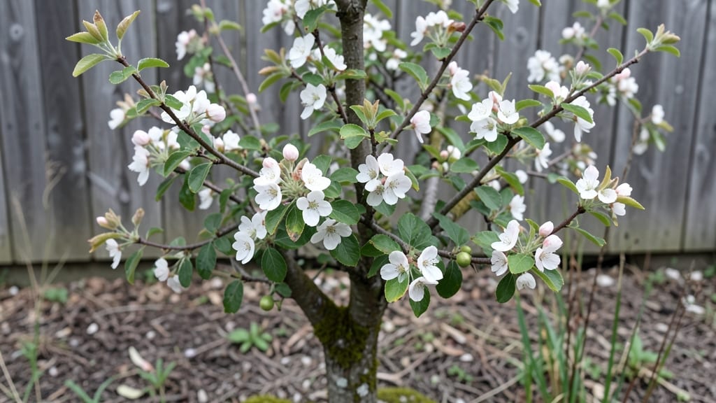 Blooming Crabapple Tree: Pacific Northwest's Year-Round Color Anchor Plant