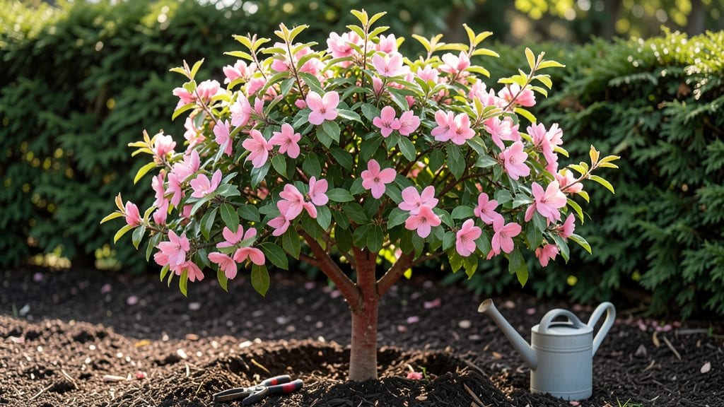 Bonfire Flowering Peach Tree: Cold-Hardy Pruning for Year-Round Pacific Northwest Blooms