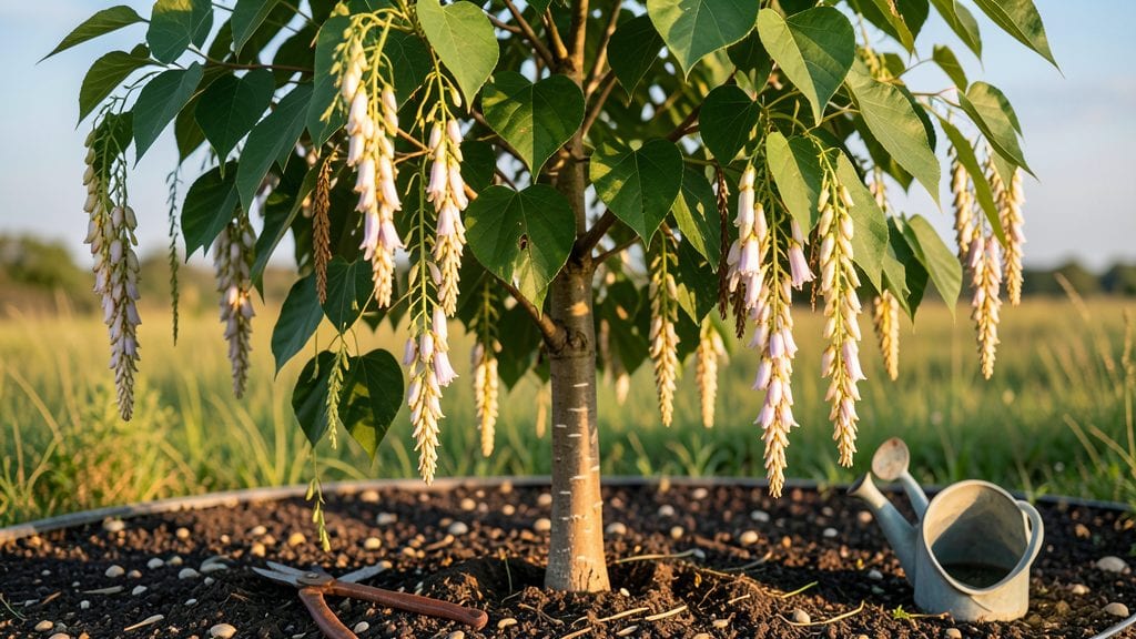 Catalpa Tree Blossoms: Pacific Northwest's Frost-Resistant Hummingbird Feast