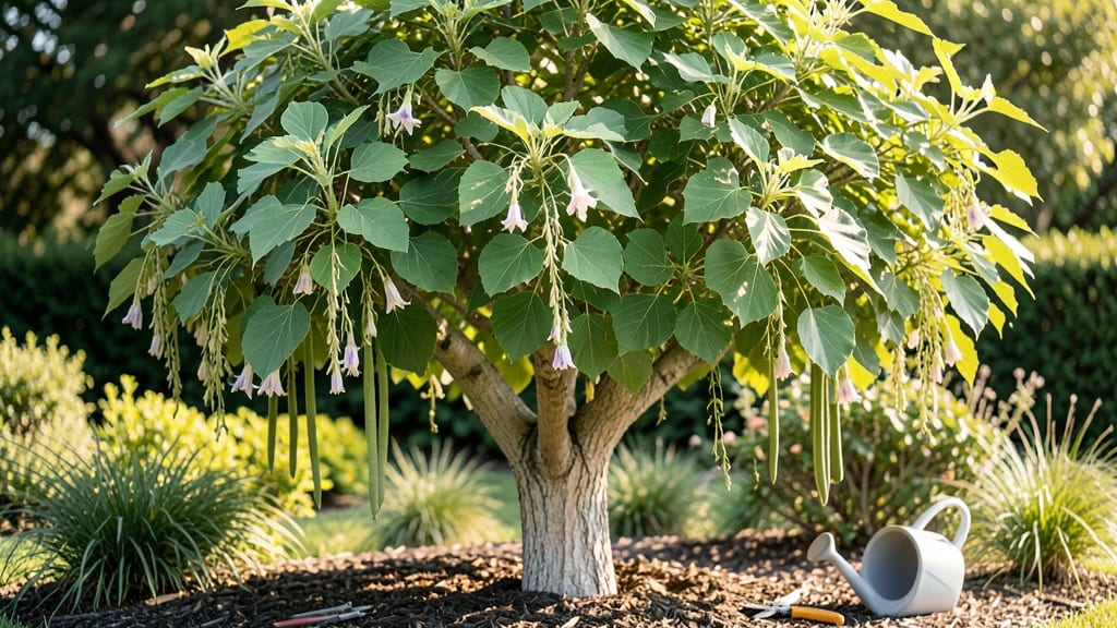 Catalpa Tree Flowers Growing Guide: Hummingbird Magnet With Fragrant, Bell-Shaped Blooms