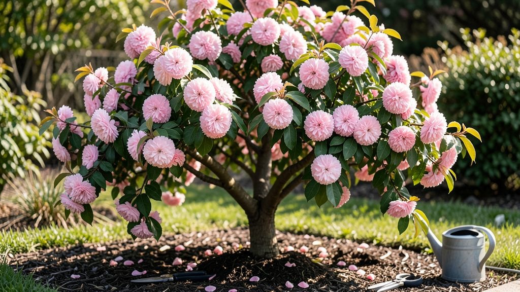 Corinthian Pink Double Flowering Peach Tree: Year-Round Blooms With Frost-Resistant Pruning Secrets