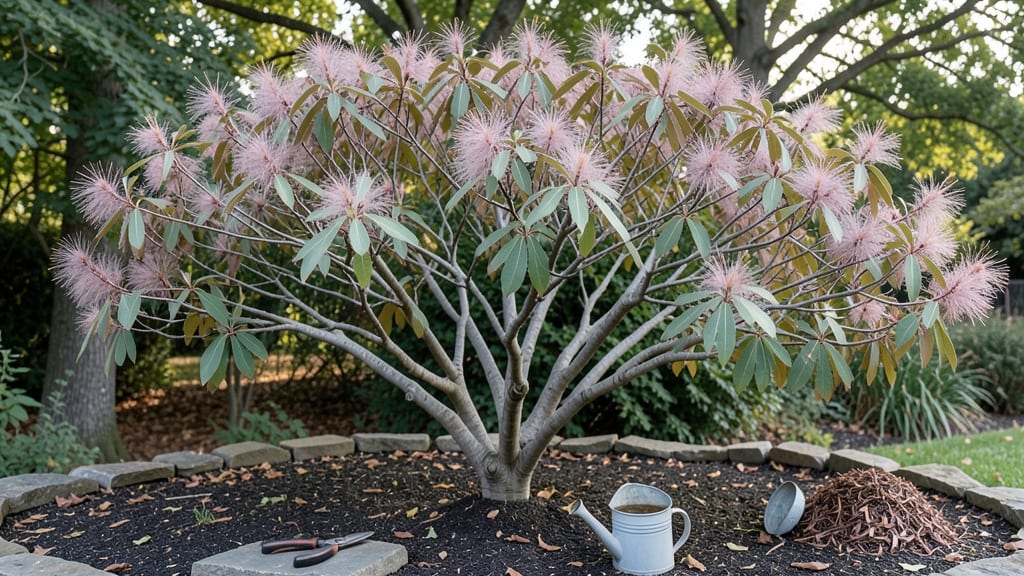 Cotinus Obovatus American Smoke Tree: Pacific Northwest's Frost-Resistant Year-Round Drama