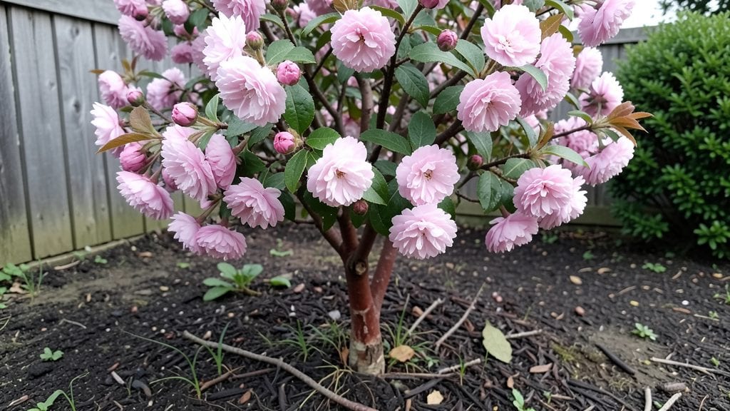 Double Blooming Plum Tree: Year-Round Fragrance and Hummingbird Haven