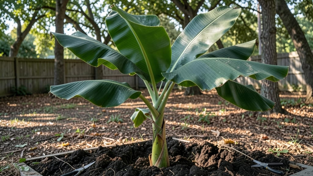 False Banana Tree Pruning: Year-Round Bloom Revival Through Precision Trimming