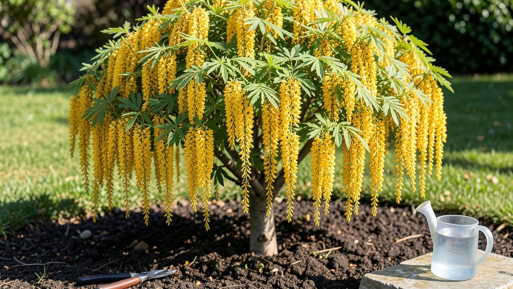 Gold Chain Tree: Pacific Northwest's Hummingbird Haven With Year-Round Nectar