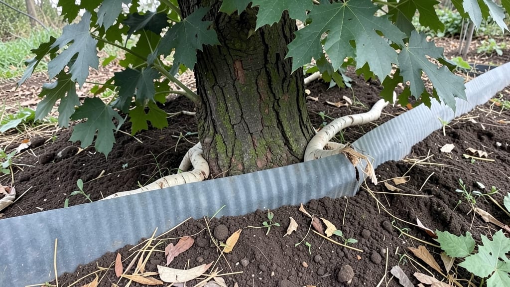 Stop Neighbor Tree Roots: Physical Barriers That Work Without Harming Trees