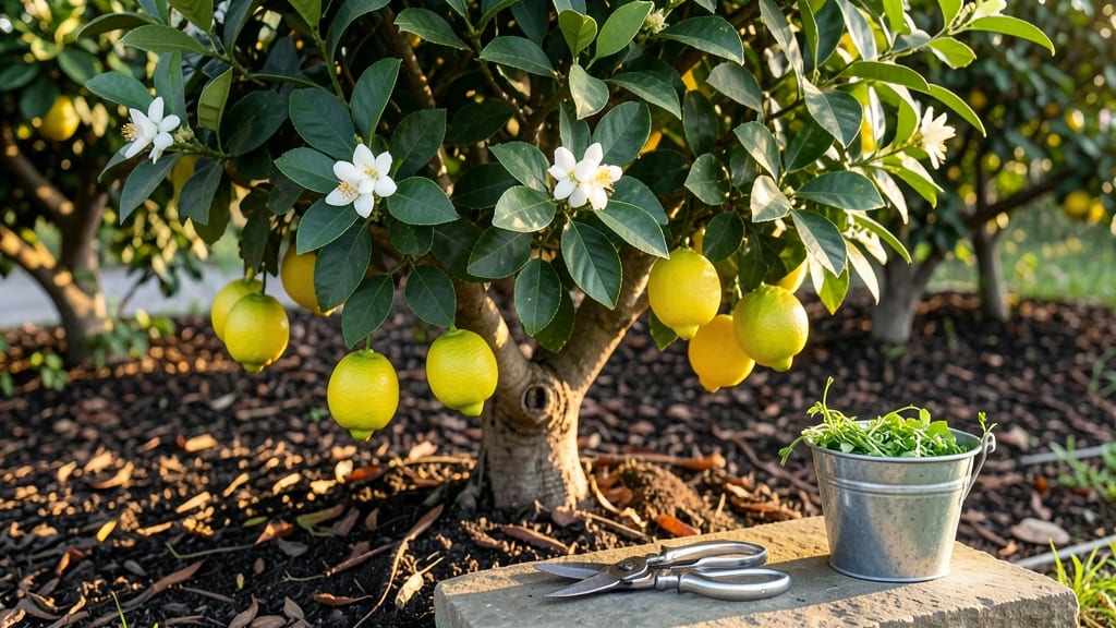 Lemon Tree Pruning Diagram: Step-by-Step Visual Guide for Healthy Growth
