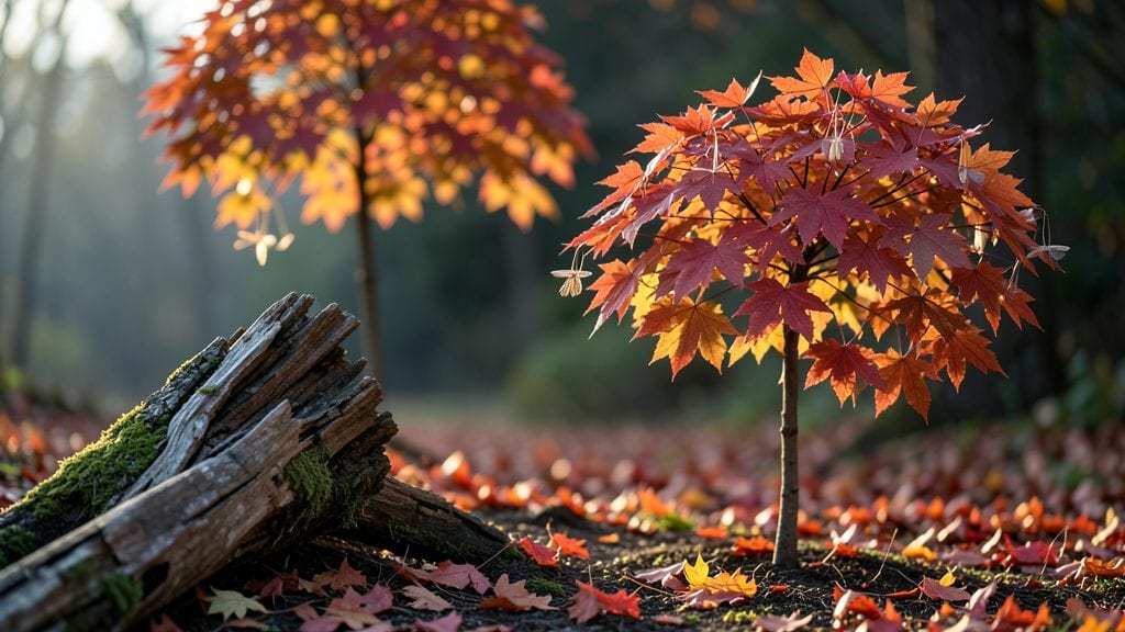 Maple Trees In The Fall: Blazing Red Foliage Secrets for Stunning Displays