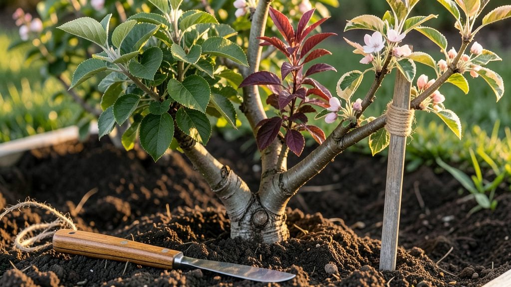 Multiple Grafted Fruit Trees: Four Varieties in One Trunk for Year-Round Harvests