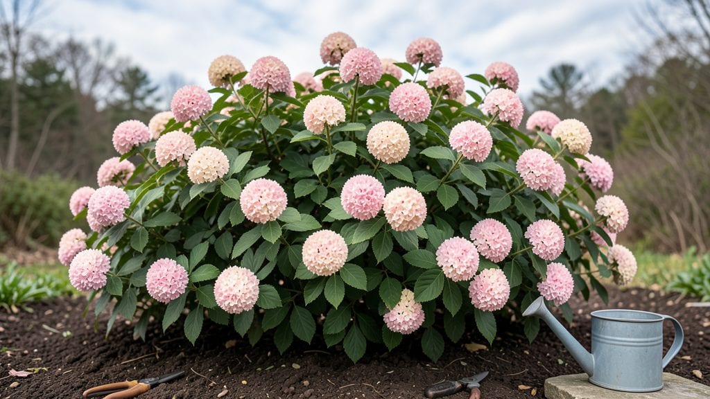 Pink Snowball Tree: Pacific Northwest's Frost-Busting White Cascade