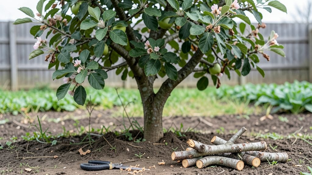Properly Pruned Apple Tree: Year-Round Health and Abundant Fruit
