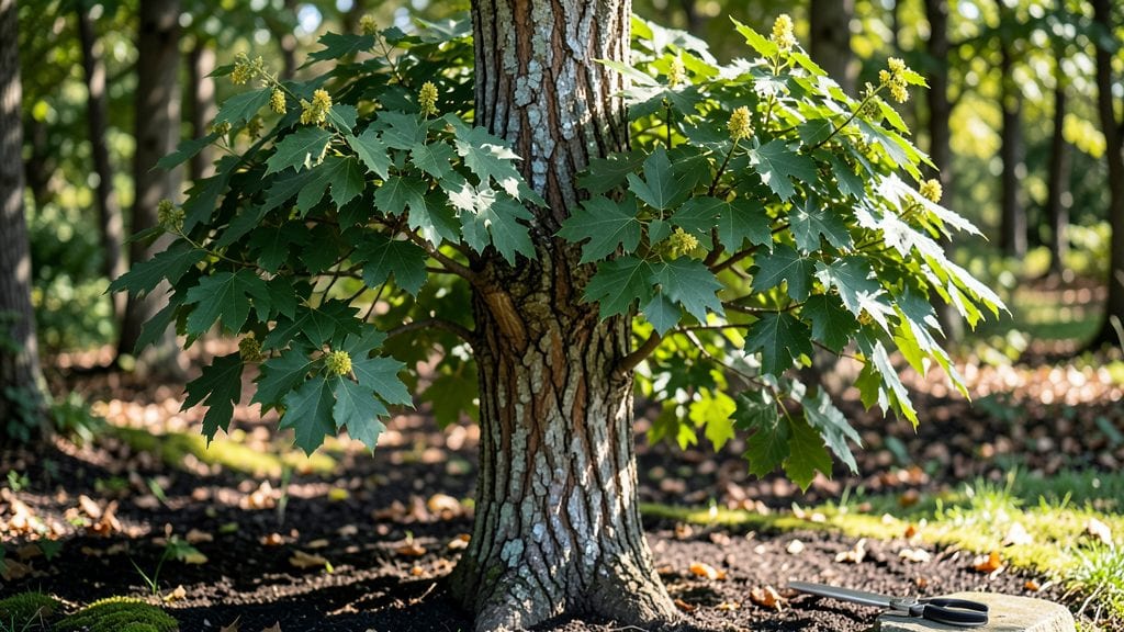 Rock Maple Tree Bark: Layered Pruning for Pacific Northwest Resilience