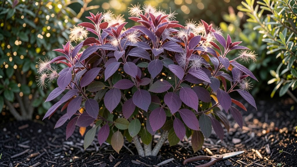 Royal Purple Smoke Bush Tree: Pacific Northwest's Frost-Resistant Pruning Blueprint