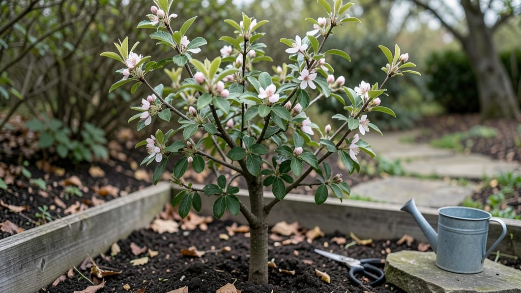 Southern Crab Apple Tree: Layered Pruning for Year-Round Fruit & Blooms