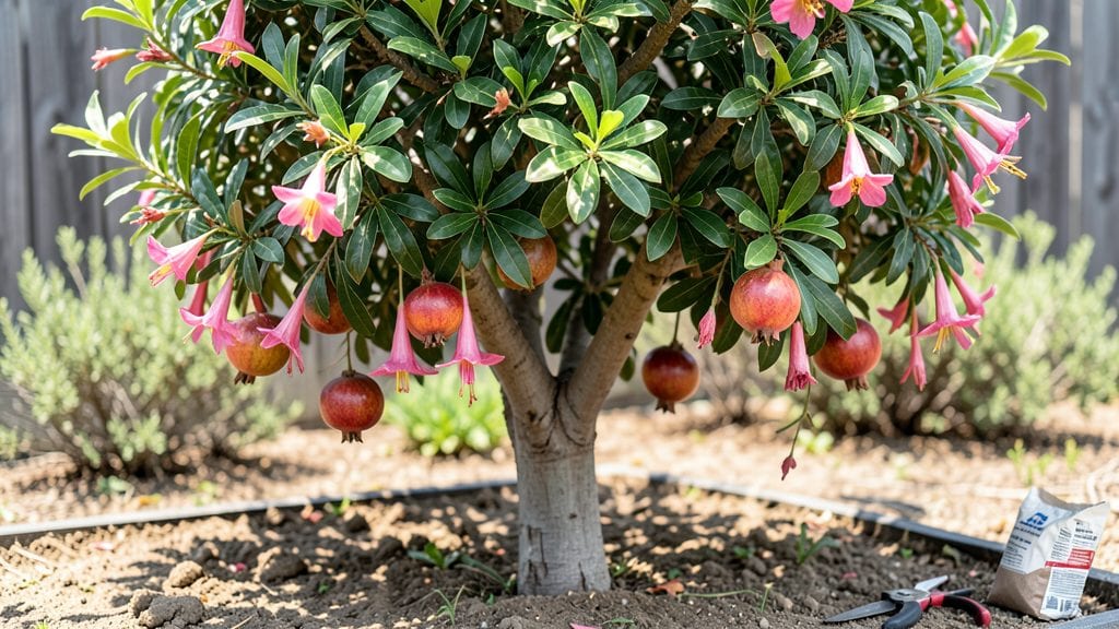 Texas Pink Pomegranate Tree: Cold-Hardy Harvest in 3 Years