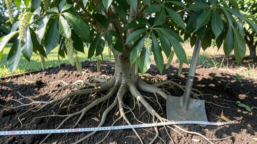 Tree of Heaven Root System Diagram: Invasive Spread Visualized for Control