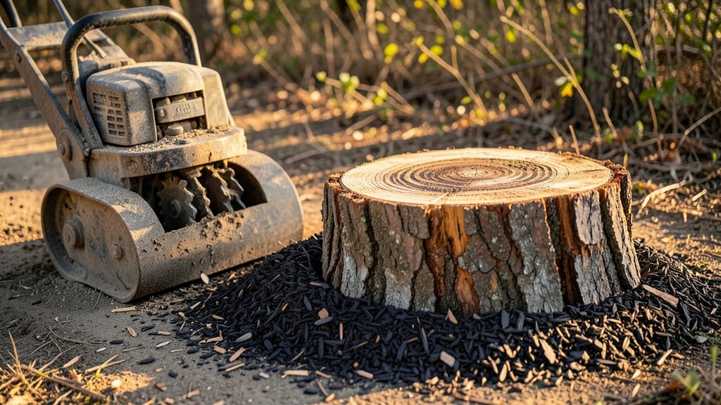 Tree Stump Disposal: Chipped, Ground, or Removed in One Day