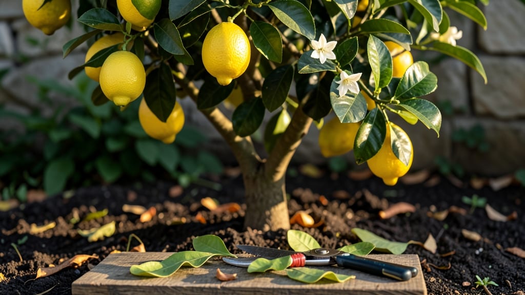 Trimming Lemon Tree: Year-Round Health With Precision Cuts