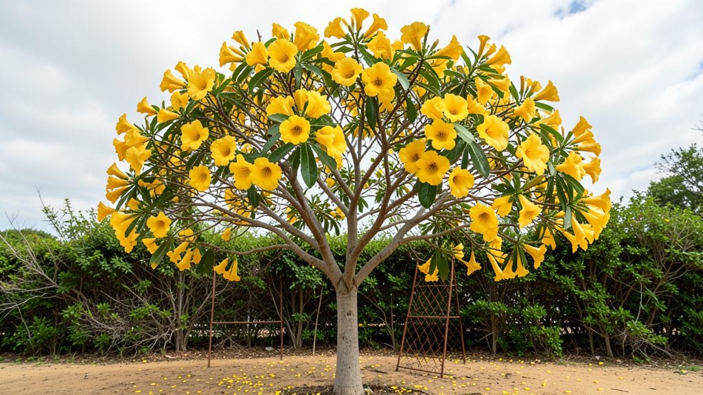 Yellow Flower Tree Florida: Golden Rain Canopy for Hummingbird Feasts